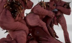 Hot Black Girl x Orcs 3D