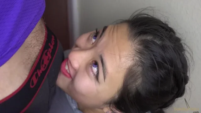 Asian Face - Purple Eyes Asian Gets Her Face Roughly Fucked In POV Porn Video