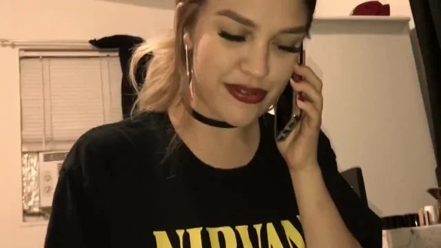 Fucked While Sucking Cock - Girl Sucks A Dick And Fucks While Talking To Bf On Phone ...