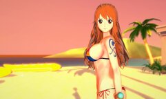 Futa - one Piece - Perona x Nami - Hentai