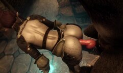 Saffy does a little Bit of Werewolf Training