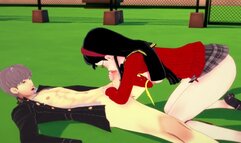 Persona 4: Yu Narukami & Yukiko Amagi they Rest after School