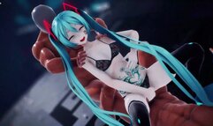 MMD - Tattoo Miku GimmeGimme Sex Dance [BY-Nella]