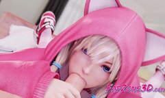 Gentle 3D Marie Rose with Big Nice Tits Fucked in every Hole