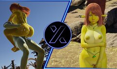 Cosplay, Shrek's Wife Fiona Cheats with an Orc in a Barn