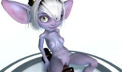 Tristana gets her Yordles by grinding on her weapon