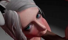 WhiteBunny gives good BlowJob