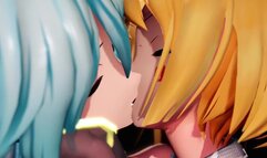Rin x Miku [Yuri-Lesbian] [MMD][BY-kem_kem]