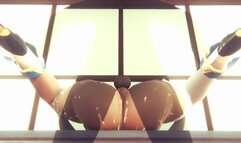 Genshin Barbara heals your cock until it cum