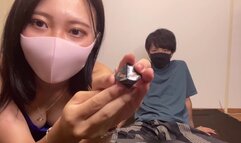えっちなサイコロの指示に従ってイチャイチャしていたら濃厚セックスがはじまって...【ENG SUB】Random Fuck with Sex Dice! - えむゆみカップル