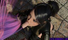 [3D Comiс] Futa Fight Champions Bailey Vs Delia