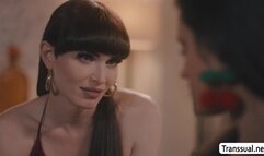 Brunette Tbabe fucks her busty bestfriend