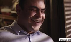 Stepdad gives birthday sex on his shemale stepdaughter