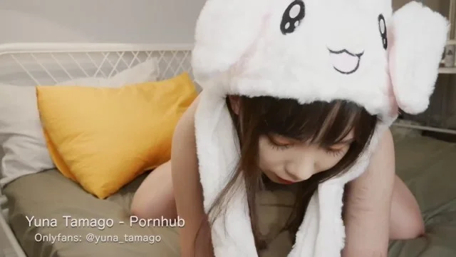 Japanese Masturbation Dildo - Horny Bunny Hopping On A Dildo Japanese Masturbation Porn Video