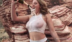 Horny Hikers Caught Fucking in Public Twice! - Molly Pills - POV