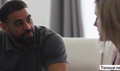 Smalltits TS stepdaughter analed by her stepdad