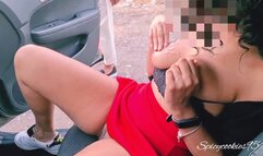 DIMMI CHE SONO TROIA, Sega sconosciuto guardone in pubblico, marito cornuto riprende (DIALOGHI ITA)