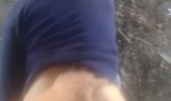 Fucking my friends wife in public