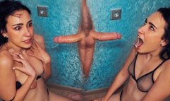 HARD FUCK my Sweet Mouth and THROAT with Huge Facial / Kiss Cat