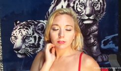 Cock hungry blonde fucked on the weight bench