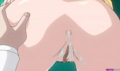 ANAL with a champagne bottle - Hentai Uncensored