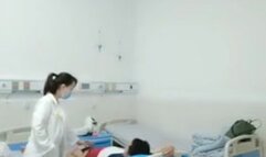 Japanese Female Doctor Fucks Patient On Hospital Bed
