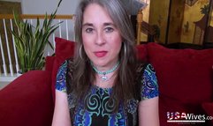 USAwives Mature Seductive Solo Play and Stripping