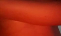 Curvy Indian chick oiling herself up