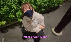 可愛い女子大生が野外露出で恥じらい丸見え放尿！超リアルなプライベートSEXでたっぷり中出し♡RYO＆YUU♡素人カップル/歳の差/10代/スタイル抜群/美少女/English subtitles