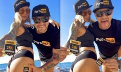 Owiaks are celebrating 25k subscribers on Pornhub