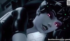 Cartoon 3D heroes fucking hard