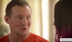 Stepbro bareback fuck his hot TS stepsis