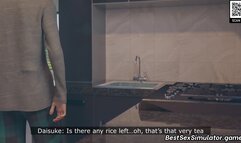 Horny MILF sucks and fucks with big dick