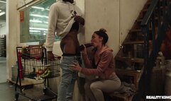 Try to fuck her in the grocery store