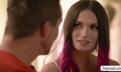 Gorgeous Tbabe lets stepbro bang her ass