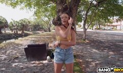 Wild Chick Hops on The Bus