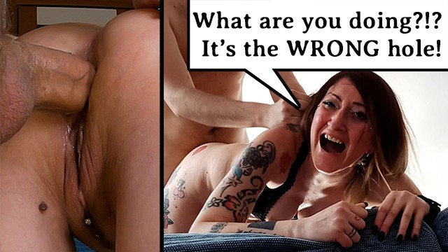 Wrong Hole Gone Screaming Fucking Videos - Wrong Hole, Crying Bitch Screaming ROUGH ANAL DESTRUCTION \