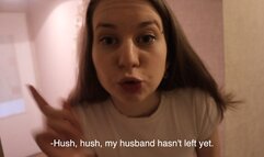 my cuckold husband didn't even notice the lover.