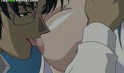 Hentai busty teen wearing uniform gets smashed