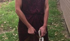 Pissing nurse at work