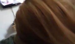 Getting a blowjob from girlfriend