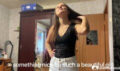 Wondrous bombshell needs cum in her mouth