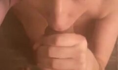 Kaylen Ward Shower Blowjob