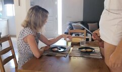 I piss on my girlfriend while she has breakfast _ PART 1(NEW VIDEO)