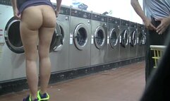 Helena Price - College Campus Laundry Flashing While Washing My Clothing!