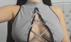 Curvy Nerd Babe Fingering Her Pussy