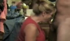 CFNM Big Tit CIM Blowjob