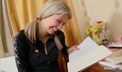 Petite Step Sister Jasmine Seduce to First Anal Sex by Step Brother