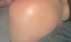 Thick fit white girl gets fucked by BBC roommate