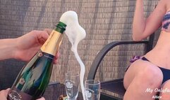 AS’s-Ep.4-SPECIALE 500K - Je bois du CHAMPAGNE + PISCINE, et il me BAISE dans la CUISINE